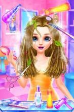 Fashion Hair Saloon - Princess Makeup Salon Games截图3