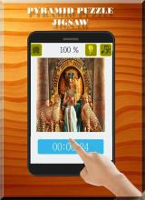 Pyramid jigsaw AntiStress : Free Puzzle截图3