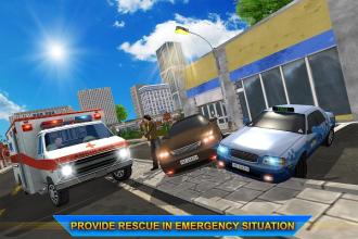 Emergency City Hospital Ambulance Rescue截图5