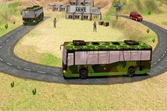 indian army bus driving: military truck mission截图1