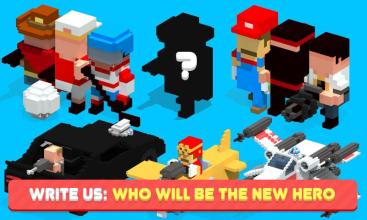 Angry Gun: fun shooting voxel game for free截图3