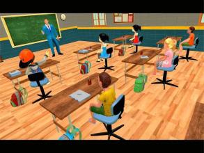 High School Life Simulator - Virtual Classroom截图1