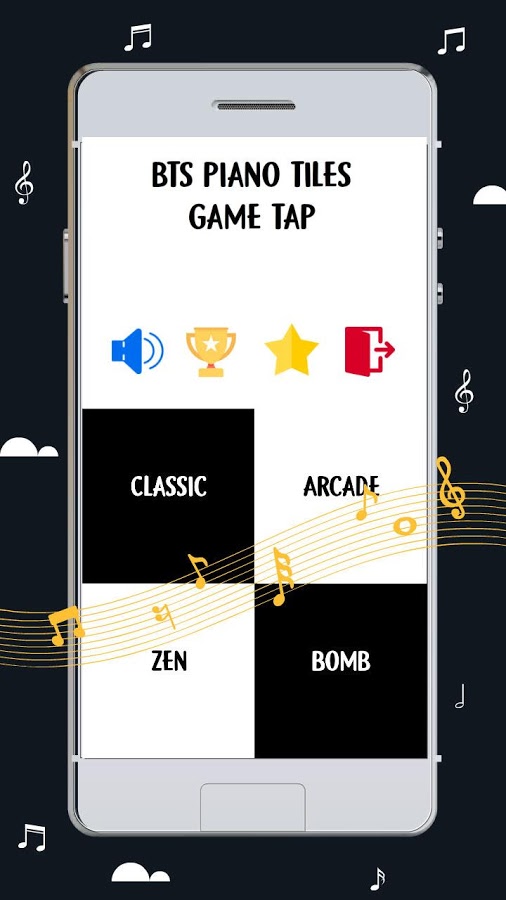 BTS Piano Tiles Game Tap截图3