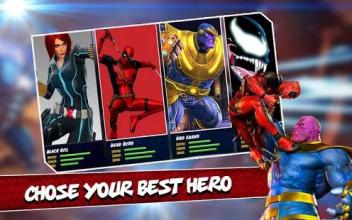 Crime Black Superheroes Dead Battle Fighter截图1