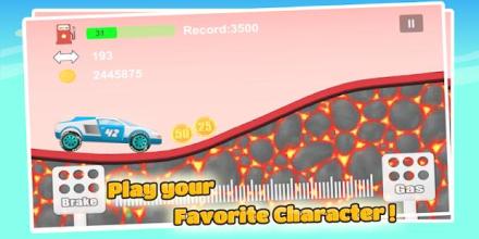 Mcqueen racing car Hill climb截图5