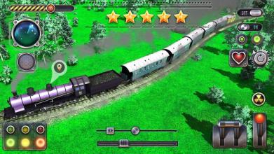 Train Driving Uphill 2019:Subway Rail Simulator 3D截图2