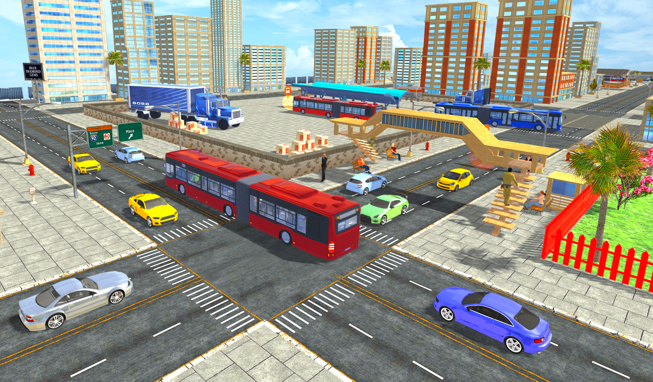 Offroad Metro Bus Game: Bus Simulator截图5