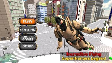 Incredible Flying Super Heroes Legend: City Rescue截图5