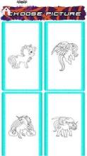 Unicorn Coloring Book Free截图4