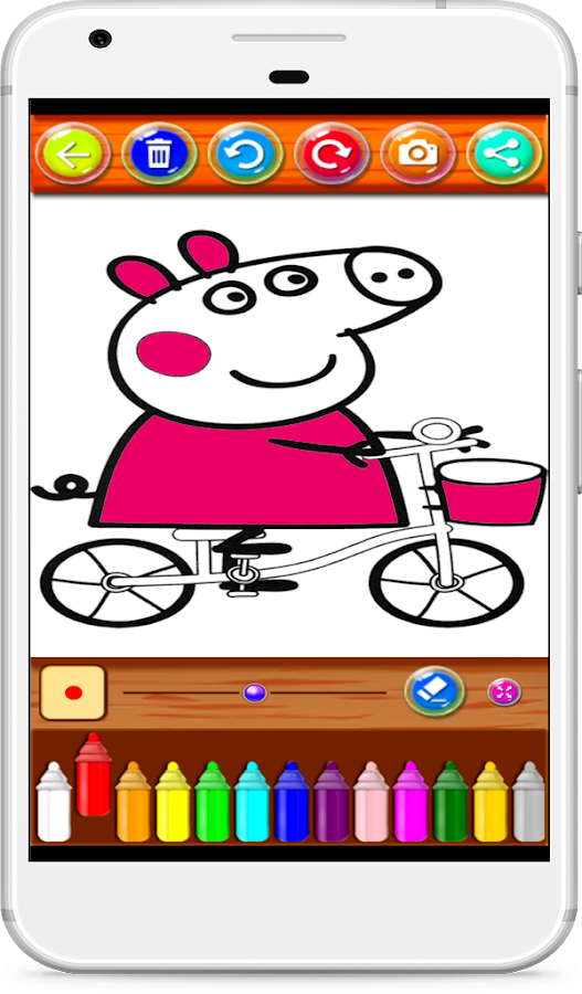 Coloringbook: Pipa peg Fans截图1