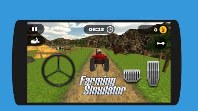 Real Tractor Farming Harvest Simulator 3D截图2