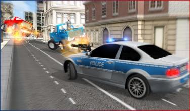 Extreme Police Car Shooter - Criminal Car Chase截图3