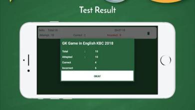 GK Game In English KBC 2018截图1