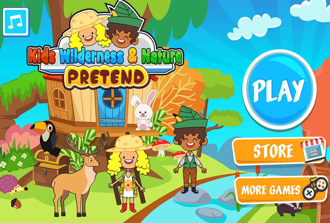 My Pretend Nature - Kids Wilderness Explorers FREE截图1