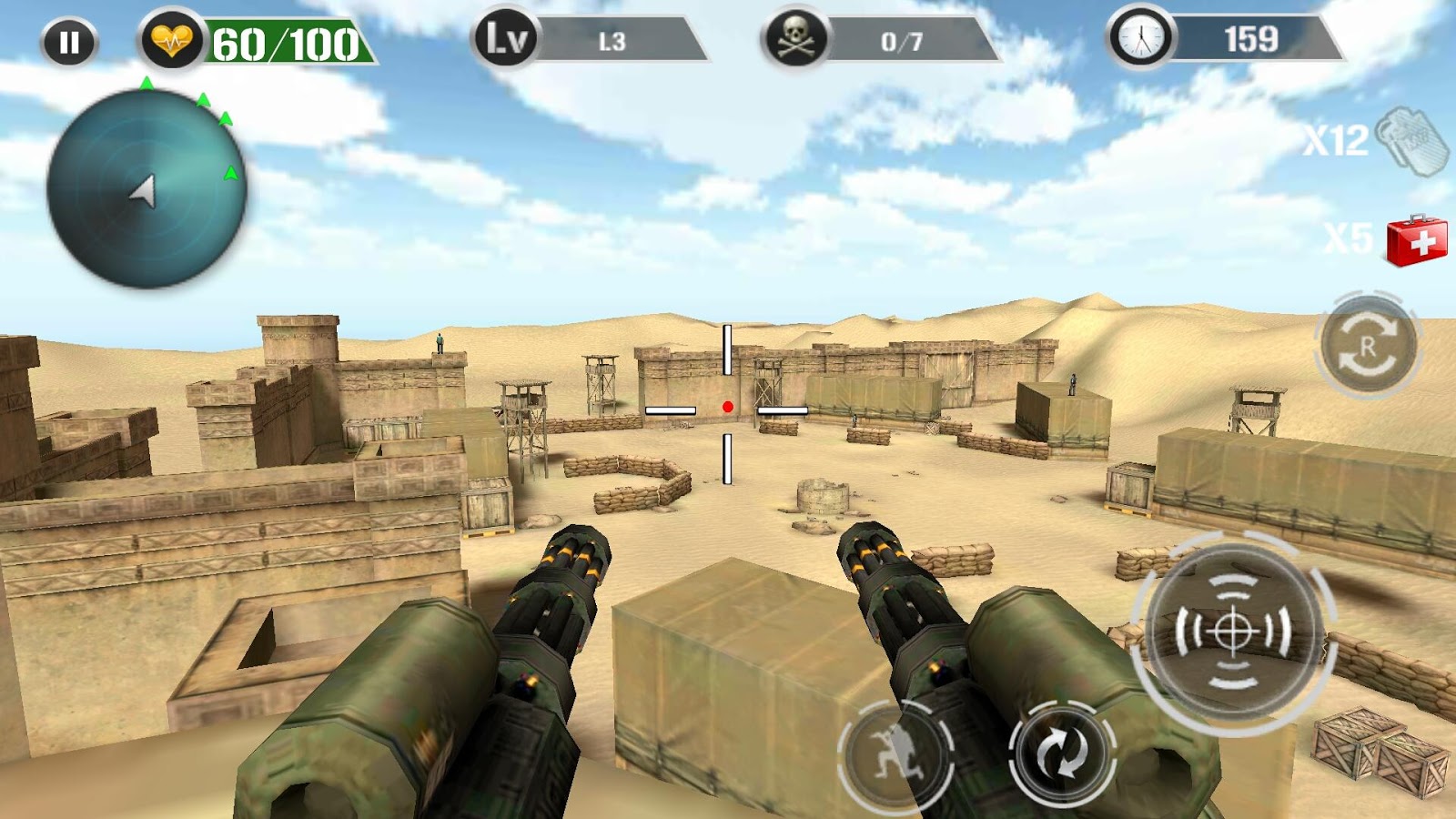 Sniper Shoot US War截图2