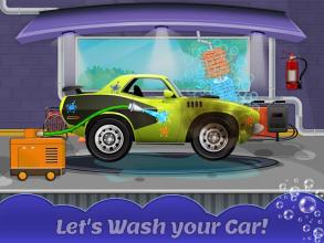 Kids Car Wash Garage Auto Service Station截图5