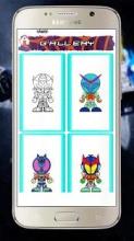 Super Kamen Coloring Book截图2