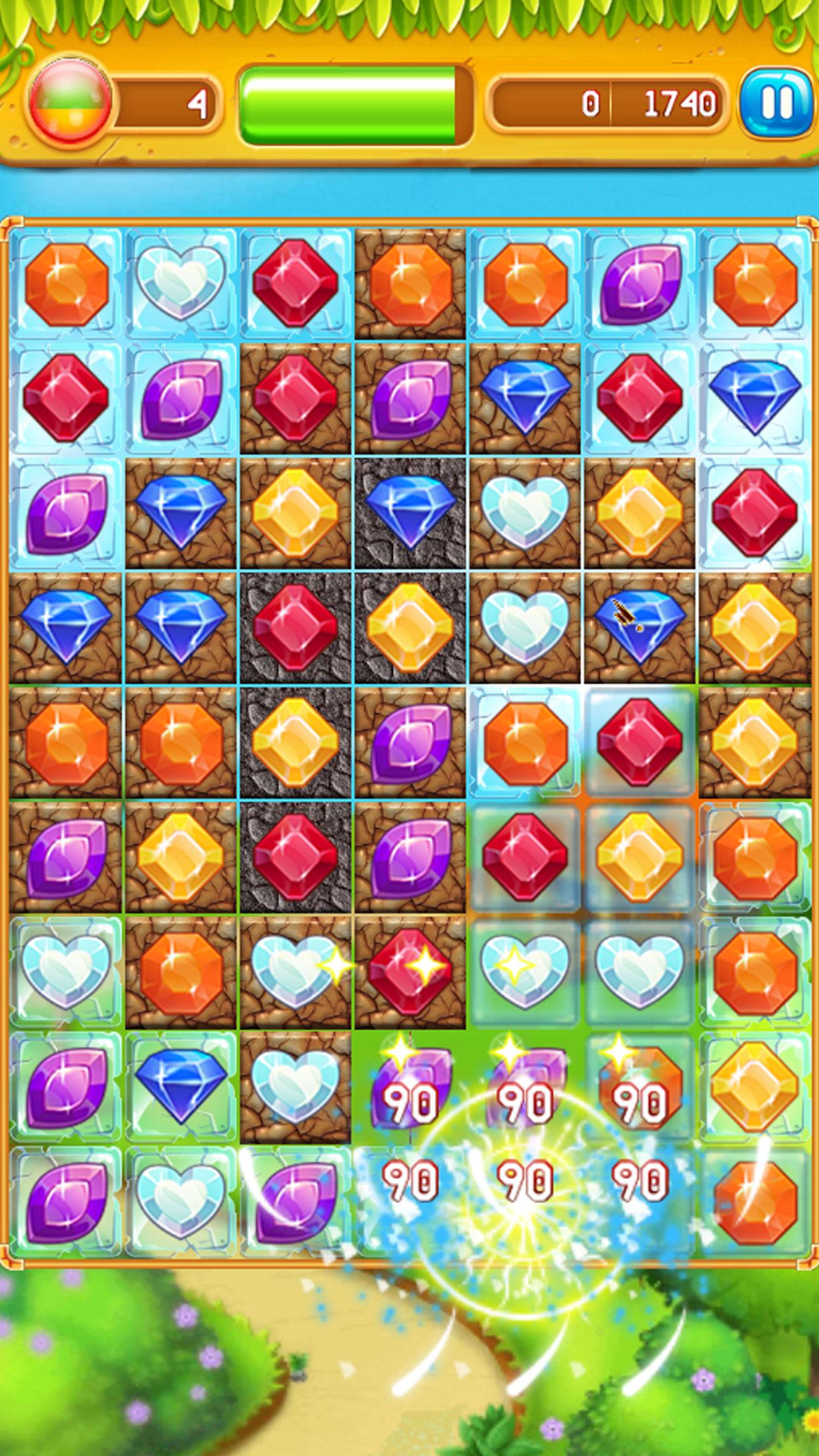 Genies & Gems Match 3截图2