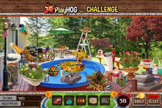 Hidden Object Games Messy Backyard Challenge # 320截图1