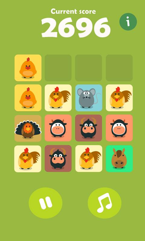 Farm Animals Puzzle Game截图2