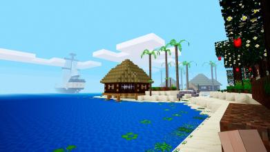 New Craft World Exploration Building Seaside Game截图4