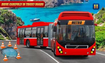 City Metro Bus Pk Driver Simulator 2017截图1