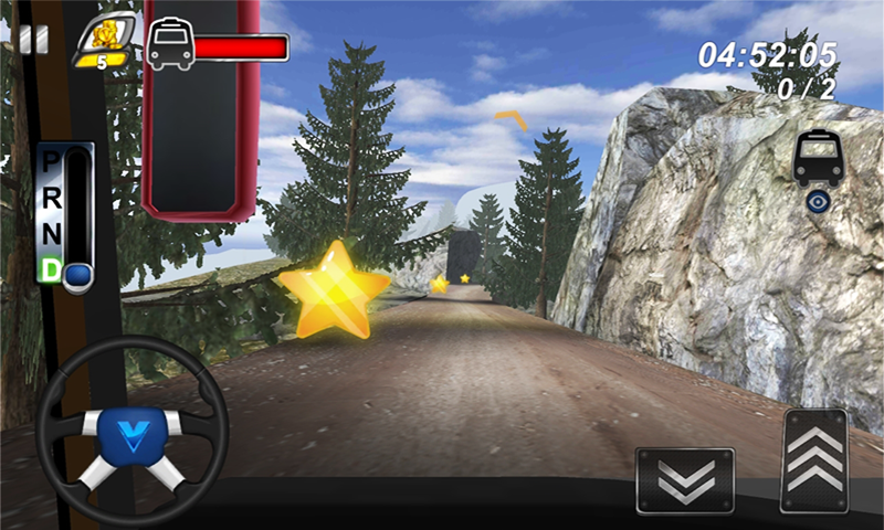 Offroad Tourist Bus Hill Climb截图1