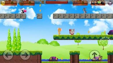 Tom Jump Jerry Run Jungle Game截图2