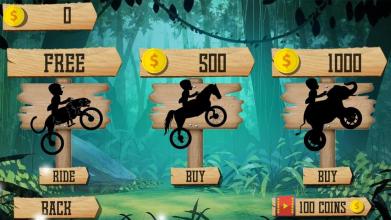 Shadow Animals Bike Stunt Man截图2