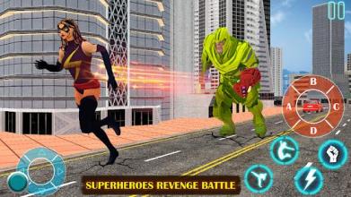 Captain Marvelus Superhero Games- Thanos Revenge截图2