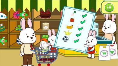 Anime Bunny: Kids supermarket截图4