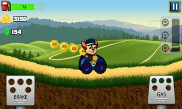 Paw Puppy Hill Racing Patrol - paw games free截图4