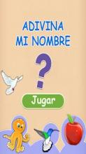 Adivina mi nombre - Quiz Niños截图1