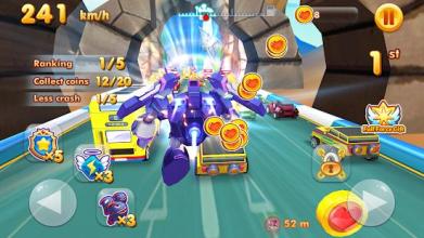 Crash Transform Racing 3D 2018截图4