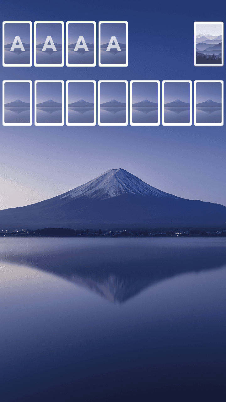 Solitaire Theme ⛰️截图2