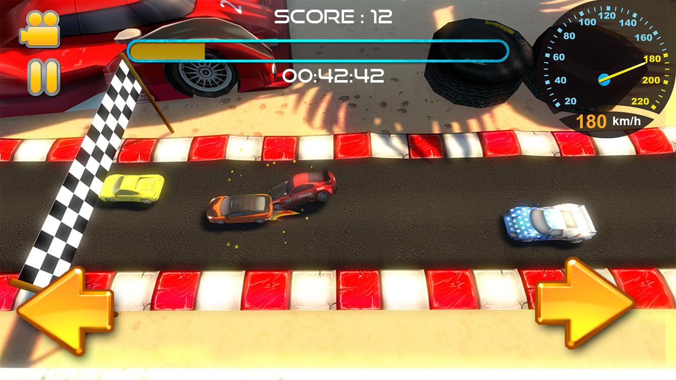 Car Wars Mini Racing 3D截图2