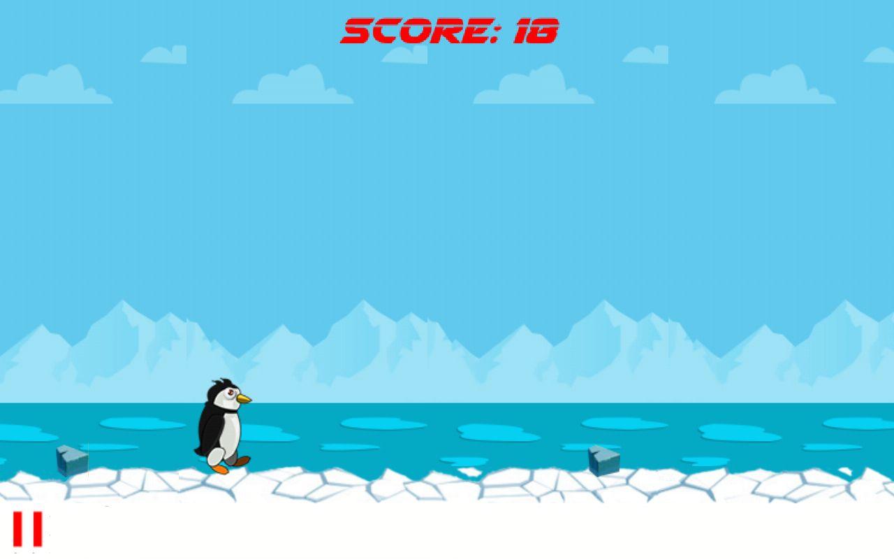 Penguin Runner Game截图3