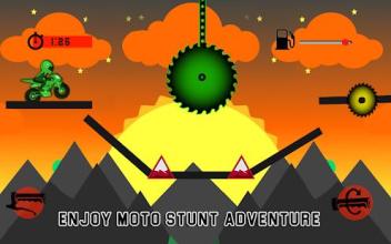 Sticky Bike Racing - Moto Stunts Rider Trail Jump截图5