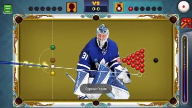 Billiards Toronto maple leafs Theme截图2