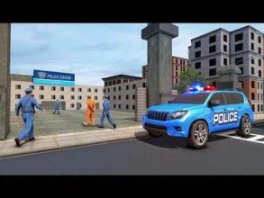 US Police Hummer Car Quad Bike Police Chase Game截图1