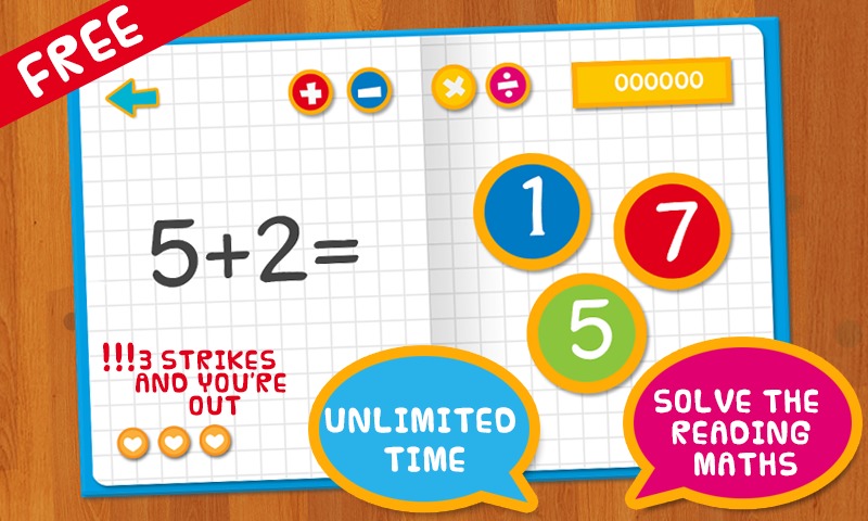 Smart Math - free kids game截图3