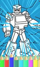 Super robots coloring book截图2