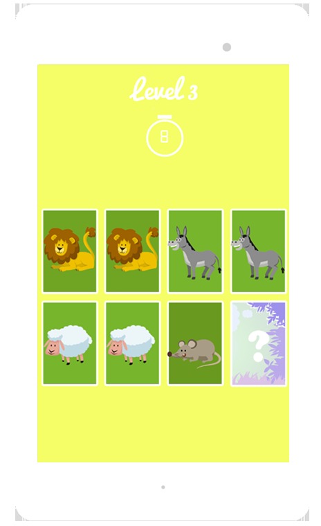 Animals Jungle Training Memory截图3