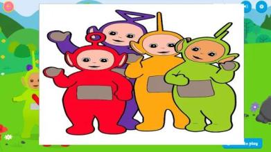 teletubbies for coloring截图5