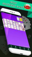 Golf Solitaire - Free Classic Card Game截图1