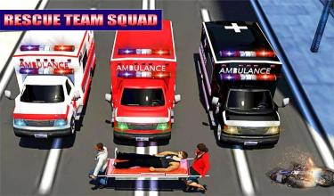 Ambulance Rescue 911 USA Crime City simulator 2018截图4