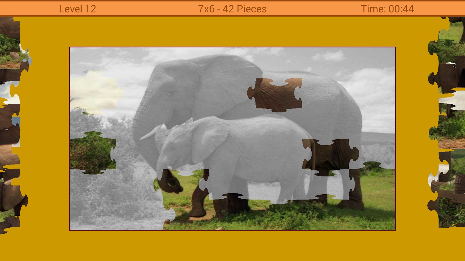 Animals Puzzle - Jungle截图3