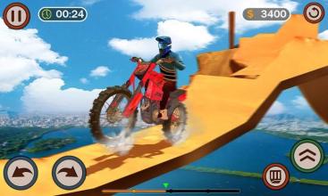 Real Bike Stunts Sprint 3D - Wheelie Challenge截图4