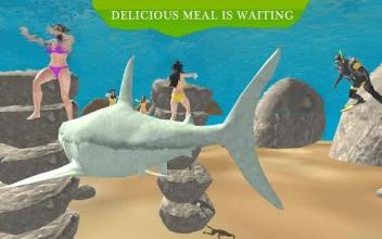 Angry Shark Attack - Hungry Shark Adventure 2018截图1