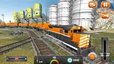 Oil Tanker Train Sim 2018: Transporter Simulator截图5